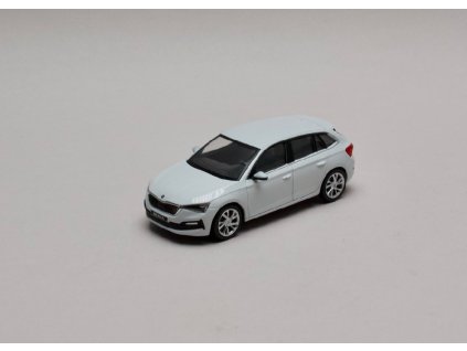 Škoda Scala bílá Moon 1 43 i scale 657099300S9R 01