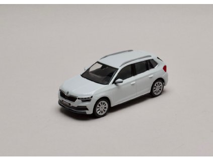 Škoda Kamiq bílá Moon 1 43 i scale 658099300S9R 01