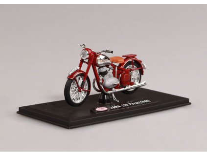 Jawa 250 Pérák 1948 tmavě červená 1 18 Abrex 100118M 006 01