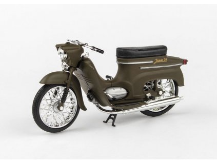 Jawa 50 Pionýr typ 20 1967 zelená Vojenská 1 18 Abrex 100118M 010g 01