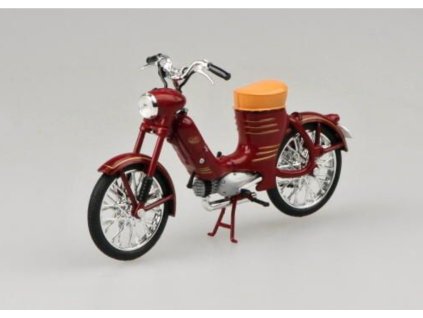 Jawa 50 Pionýr Pařez 1955 tmavě červená 1 18 Abrex 100118M 001 01
