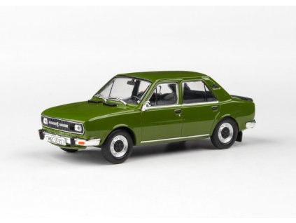 Škoda 120L 1982 úžovka zelená Olivová 1 43 Abrex 143ABS 724QN 01