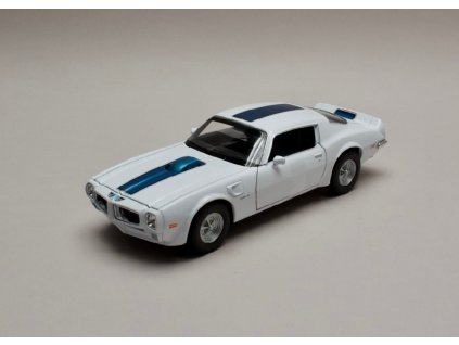 Pontiac Firebird Trans Am 1972 bílá 1 24 Welly 24075 01