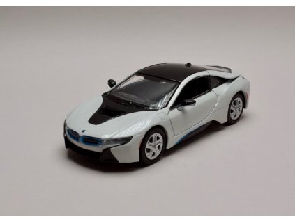 BMW I8 Coupe 2018 bílá černá 1 24 Motor Max 79359 01