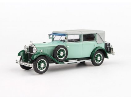 Škoda 860 1932 zelená Světlá 1 43 Abrex 143ABH 905QM 01