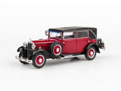 Škoda 860 1932 červená Tmavá 1 43 Abrex 143ABH 905BJ 01
