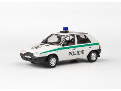 Škoda Favorit 136L 1988 Policie ČR 1 43 Abrex 143ABSX 708XA7 01