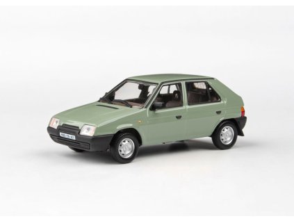 Škoda Favorit 136L 1988 zelená Topolová 1 43 Abrex 143ABSX 708HK 01