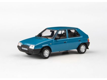 Škoda Favorit 136L 1988 modrá Škoda 1 43 Abrex 143ABSX 708LU 01