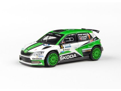 Škoda Fabia 2015 III R5 #1 Rally Bohemia 2017 1 43 Abrex 143XAB 605RJ 01