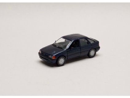 Ford Escort modrá (made in Germany) špatná kapota 1 43 Schabak 1090B 01