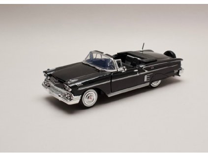 Chevrolet Impala 1958 černá 1 24 Motor Max 73267 01