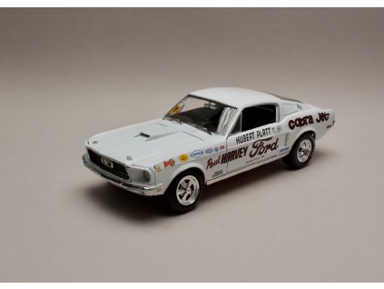 Ford Mustang S:S Cobra Jet 1968 %22Hubert Platt%22 1 18 Auto World AW247 01