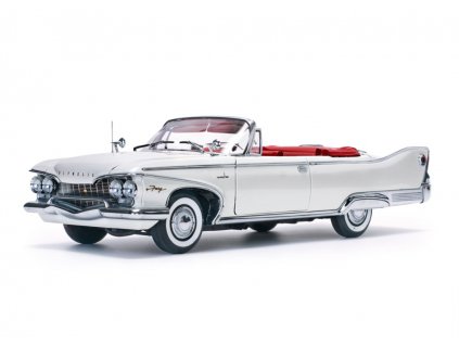 Plymouth Fury 1960 open Convertible bílá ústřice 1 18 Sun Star Platinum 5403 01