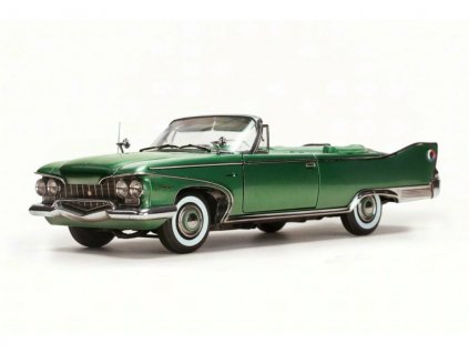 Plymouth Fury 1960 open Convertible zelená chrom 1 18 Sun Star Platinum 5404 01