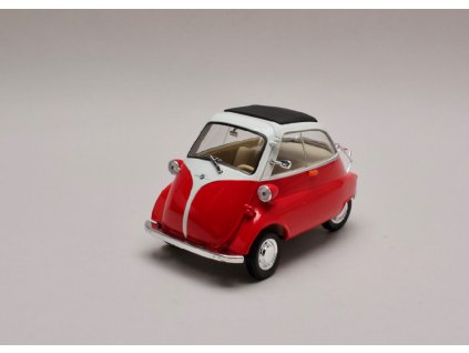 BMW Isetta 250 červeno bílá 1 18 Welly 24096 01