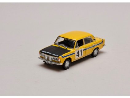 Fiat 125P #41 Rally žluto černá 1 43 Car Selection 01
