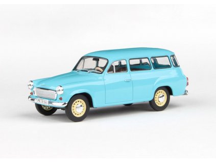Škoda 1202 1964 světle modrá 1 43 Abrex 143ABS 728MJ 01