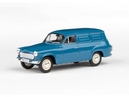 Škoda 1202 1965 Dodávka šedomodrá 1 43 Abrex 143ABS 729MN 01