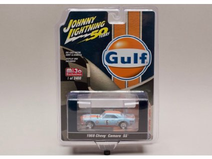 Chevrolet Camaro SS 1968 #6 Gulf 1 64 Johnny Lichtning JLCP 7240 01