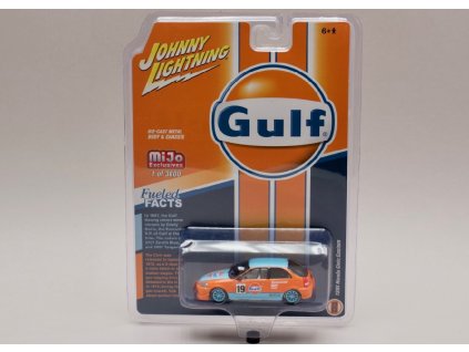 Honda Civic Custom 1998 #19 Gulf 1 64 Johnny Lichtning JLCP 7192 01