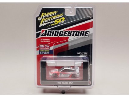 Honda CRX 1990 #9 Bridgestone 1 64 Johnny Lichtning JLCP 7199 01
