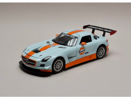 Mercedes Benz SLS AMG GT3 Gulf serie 1 24 Motor Max 79646 01