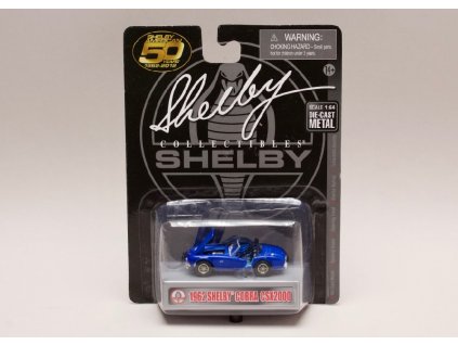 Shelby Cobra CSX 2000 1962 modrá 1 64 Shelby Collectibles 01