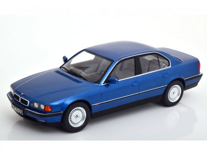 BMW 740i E38 1.Series 1994 modrá metalíza 1 18 KK scale KKDC 180362 01