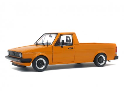 Volkswagen Caddy MK1 1982 Custom oranžová 1 18 Solido S1803502 01