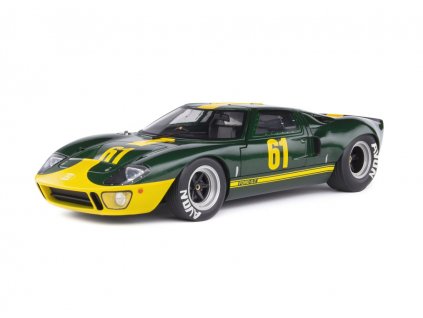 Ford GT40 MK1 #61 Jim Clark 1966 Ford Performance Collection 1 18 Solido 1803004 01