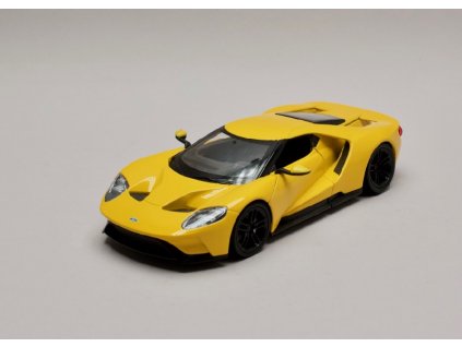 Ford GT 2017 žlutá 1 24 Welly 24082 01