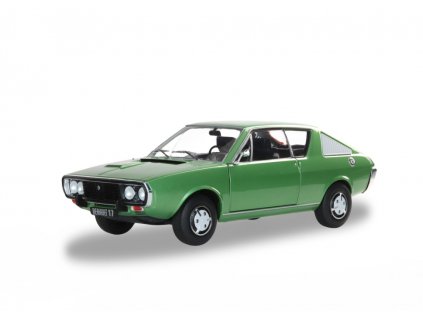 Renault 17 MK1 1976 metalíza zelená 1 18 Solido 1803701 01