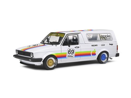 Volkswagen VW Caddy MK1 #69 Porsche 935 Tribute Apple Computer 1982 1 18 Solido 1803504 01