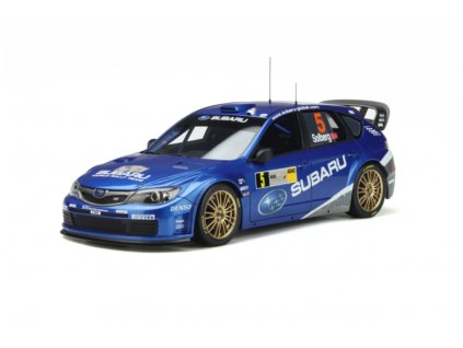 Subaru Impreza S14 WRC 5th Rally Germany 2008 %22resin model %22 1 18 OttOmobile OT365 01