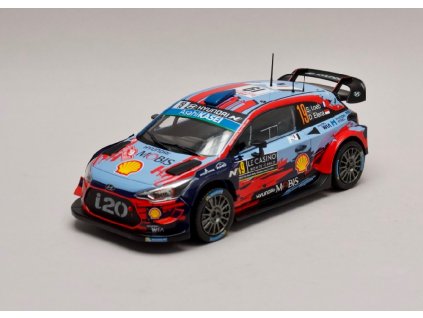 Hyundai i20 Coupe WRC #19 4th Rallye Monte Carlo 2019 1 24 IXO 24RAL002B 01