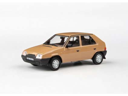 Škoda Favorit 136L 1988 hnědá Beduinská 1 43 Abrex 143ABSX 708RD 01