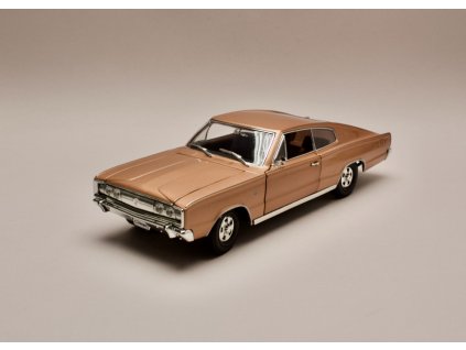 Dodge Charger 1966 bronzová 1 18 Lucky Die Cast 92638 01