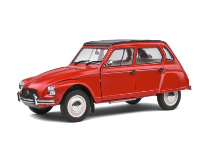 Citroen Dyane 6 Rouge Corsaire 1968 červená 1 18 Solido 1800307 01