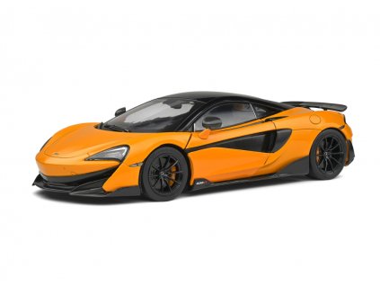 McLaren 600 LT 2018 oranžová černá 1 18 Solido 1804501 01