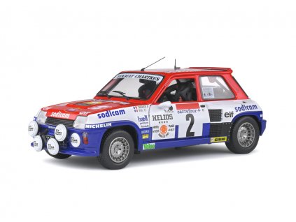 Renault 5 Turbo #2 Rallye D'Antibes 1983 1 18 Solido 1801310 01