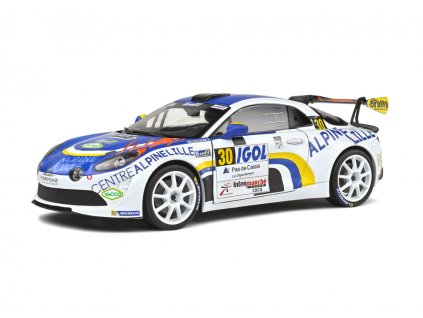 Renault Alpine A110 Rally RGT #30 Rallye du Touquet 2020 1 18 Solido 1801608 01