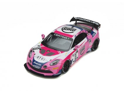 Renault Alpine A110 GT4 #8 Team Speed Car 2020 %22resin model %22 1 18 OttOmobile OT935 01