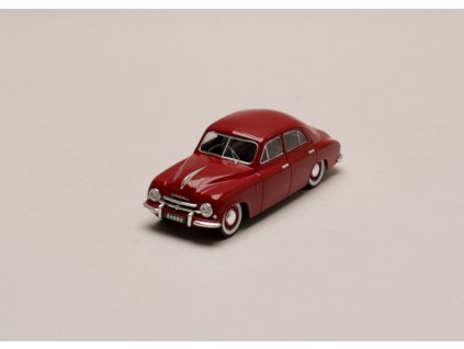 Škoda 1200 Sedan 1952 tmavě červená 1 43 IXO CLC371N 01