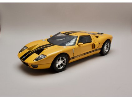 Ford GT Concept 2001 žlutá černé pruhy 1 12 Motor Max 73001 01