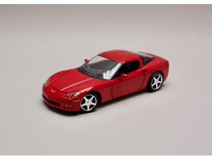 Chevrolet Corvette 2005 Coupé červená 1 24 Greenlight 18202 01