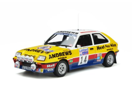Vauxhall Chevette GR.B RAC Rally 1983 #14 %22resin model %22 1 18 OttOmobile OT370 01