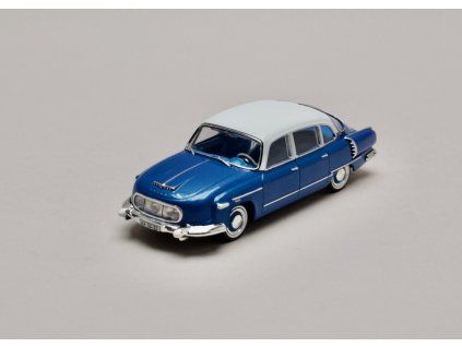 Tatra 306 1 1958 modrá bílá střecha 1 43 IXO IST236 01