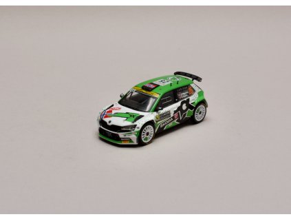 Škoda Fabia Rally 2 EVO #25 Rallye Monte Carlo 2021 1 43 IXO RAM788LQ 01