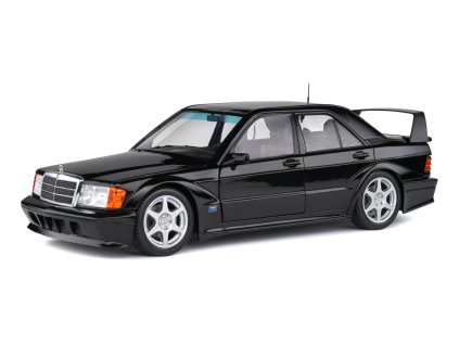 Mercedes Benz 190 EVO II W201 1990 černá 1 18 Solido 1801001 01
